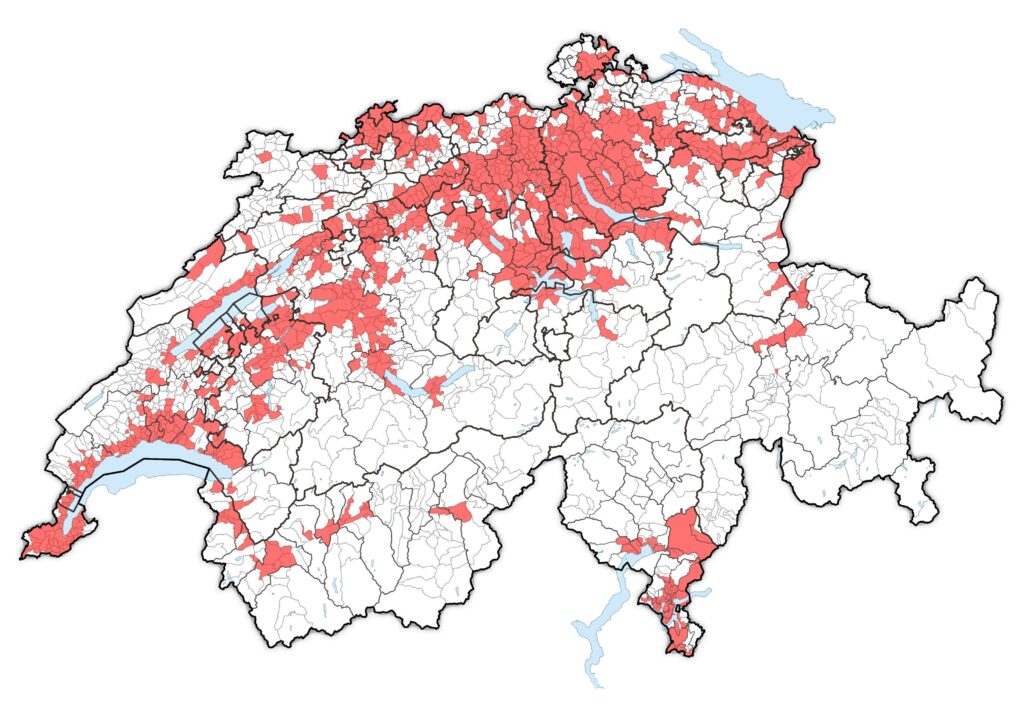 Gdzie szukać pracy w Szwajcarii? — > tam gdzie jest najwięcej ludzi