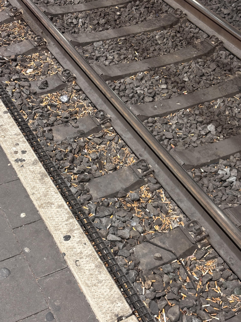 Czy w tej Szwajcarii nie da się w końcu zakazać palenia na tych cholernych przystankach?