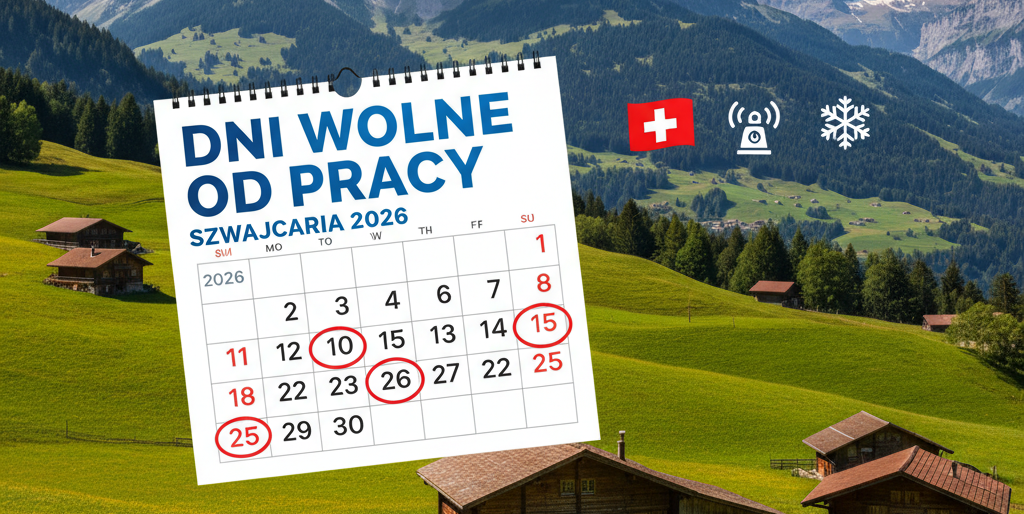 Dni wolne od pracy w Szwajcarii w 2026 roku
