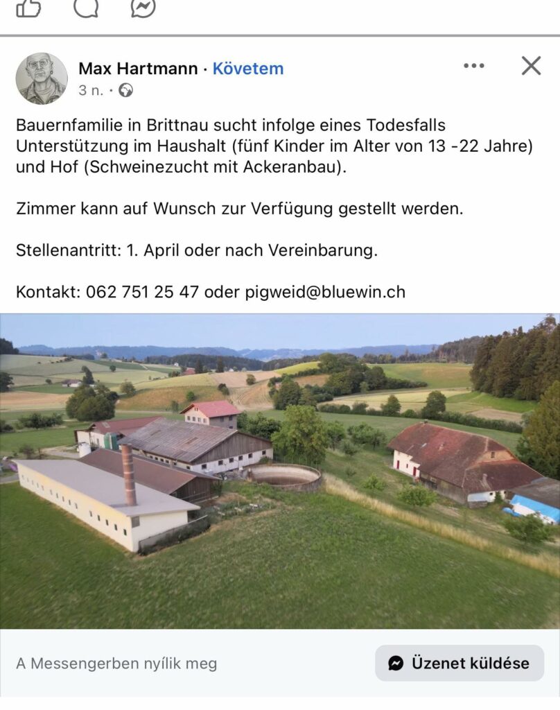 Praca w rolnictwie w Szwajcarii