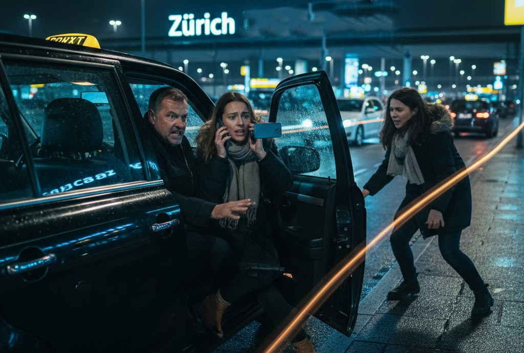 Kierowca taksówki nagle zażądał 280,00 franków za przejazd z lotniska do centrum